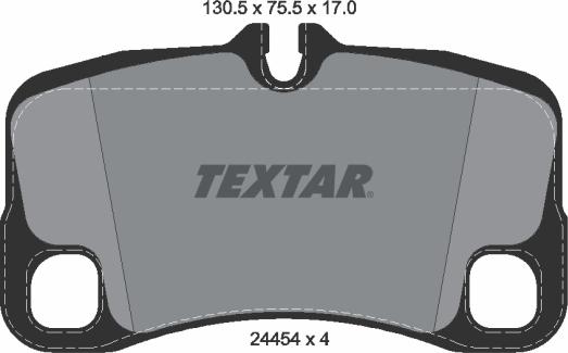 Textar 2445403 - Jarrupala, levyjarru inparts.fi