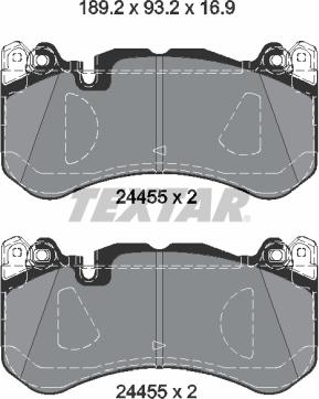 Textar 2445503 - Jarrupala, levyjarru inparts.fi