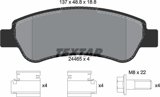 Textar _2446501 - Jarrupala, levyjarru inparts.fi