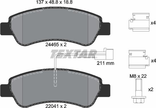 Textar 2446503 - Jarrupala, levyjarru inparts.fi