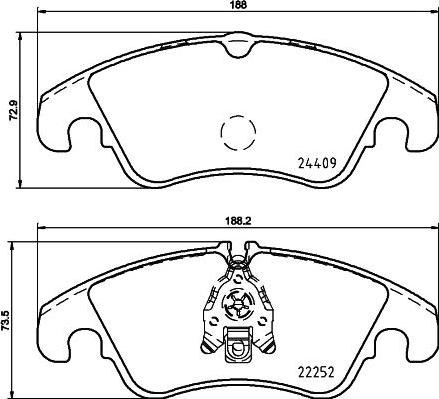 Textar 2440905 - Jarrupala, levyjarru inparts.fi