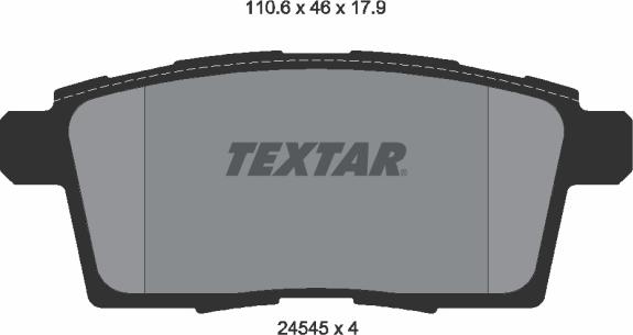 Textar 2454501 - Jarrupala, levyjarru inparts.fi