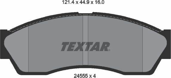 Textar 2455501 - Jarrupala, levyjarru inparts.fi