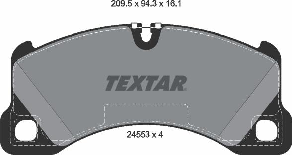 Textar 2455301 - Jarrupala, levyjarru inparts.fi