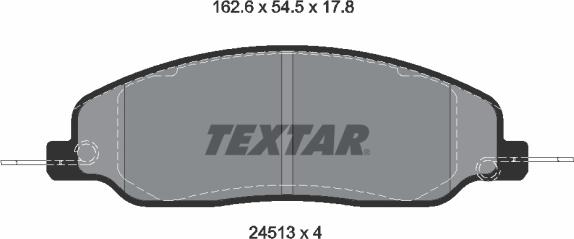 Textar 2451301 - Jarrupala, levyjarru inparts.fi