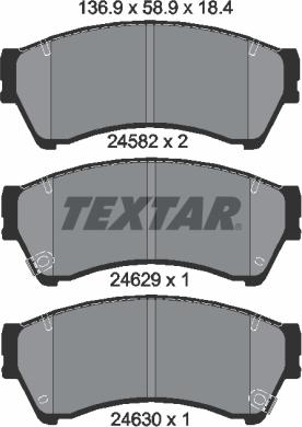 Textar 2458202 - Jarrupala, levyjarru inparts.fi