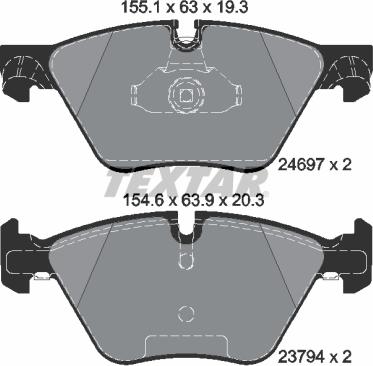 Textar 2469701 - Jarrupala, levyjarru inparts.fi