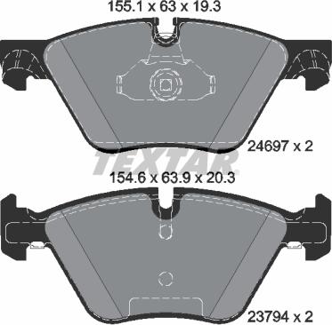 Textar 2469781 - Jarrupala, levyjarru inparts.fi