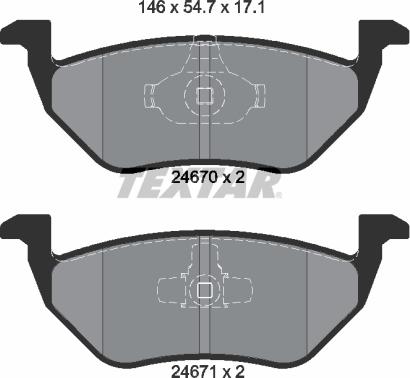 Textar 2467001 - Jarrupala, levyjarru inparts.fi