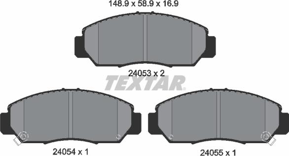 Textar 2405301 - Jarrupala, levyjarru inparts.fi