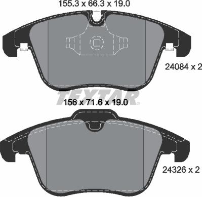 Textar 2408401 - Jarrupala, levyjarru inparts.fi