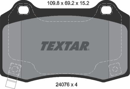 Textar 2407601 - Jarrupala, levyjarru inparts.fi