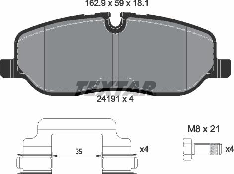 Textar 2419101 - Jarrupala, levyjarru inparts.fi