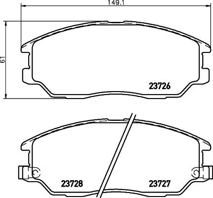 Textar 2416701 - Jarrupala, levyjarru inparts.fi