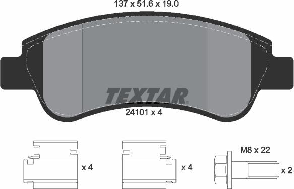 Textar 2410101 - Jarrupala, levyjarru inparts.fi