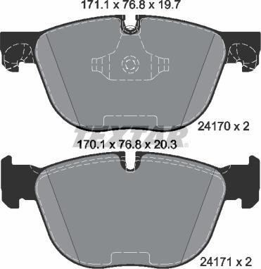 Textar 2417001 - Jarrupala, levyjarru inparts.fi