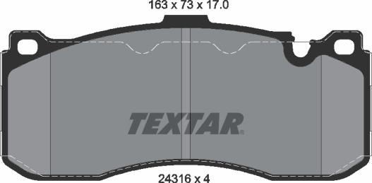 Textar 2431601 - Jarrupala, levyjarru inparts.fi