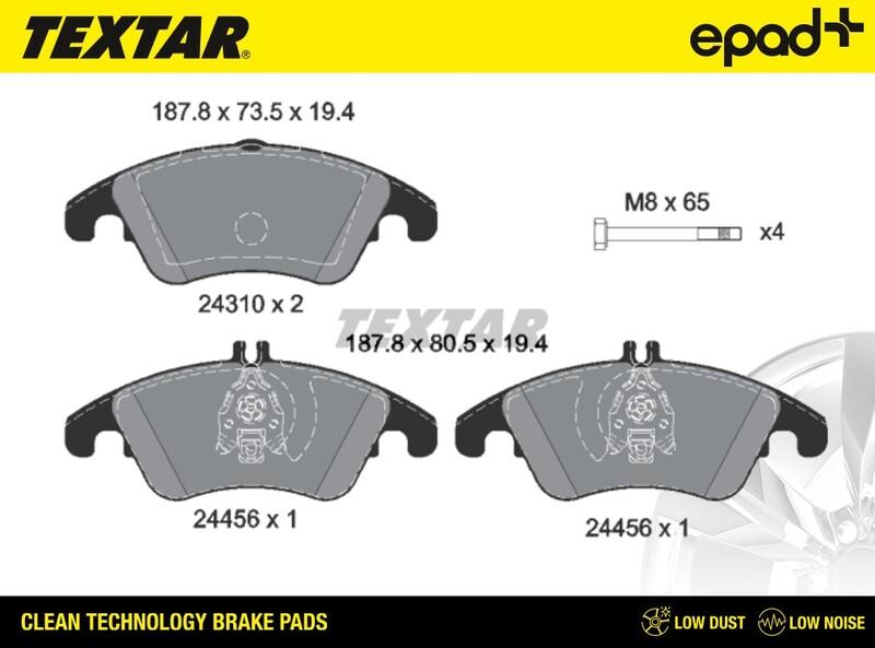 Textar 2431001CP - Jarrupala, levyjarru inparts.fi