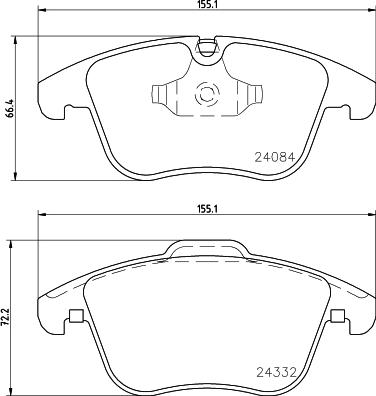 Textar 2433203 - Jarrupala, levyjarru inparts.fi