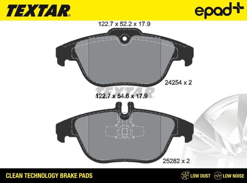 Textar 2425401CP - Jarrupala, levyjarru inparts.fi