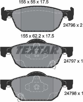 Textar 2479601 - Jarrupala, levyjarru inparts.fi