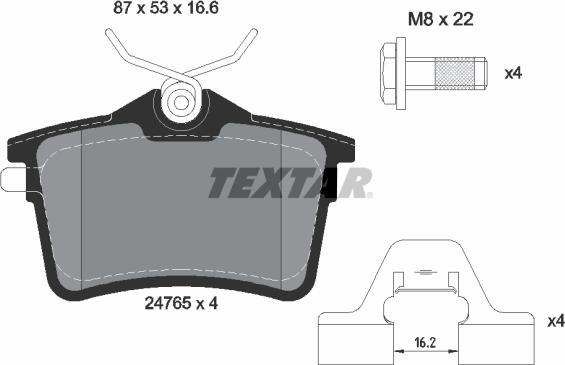 Textar 2476501 - Jarrupala, levyjarru inparts.fi