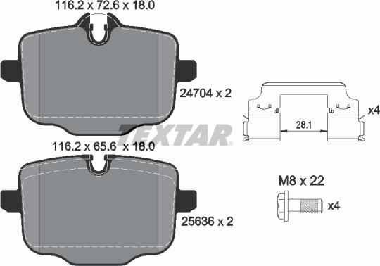 Textar 2470401 - Jarrupala, levyjarru inparts.fi