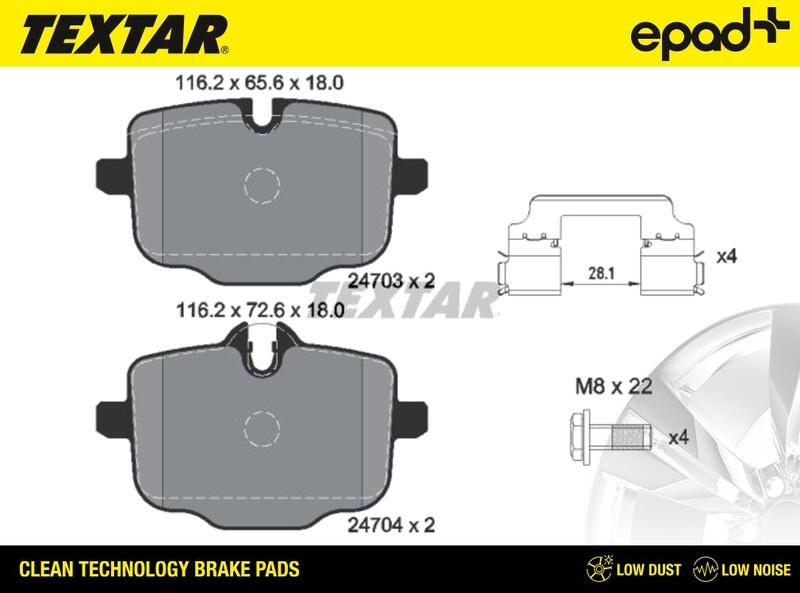 Textar 2470301CP - Jarrupala, levyjarru inparts.fi