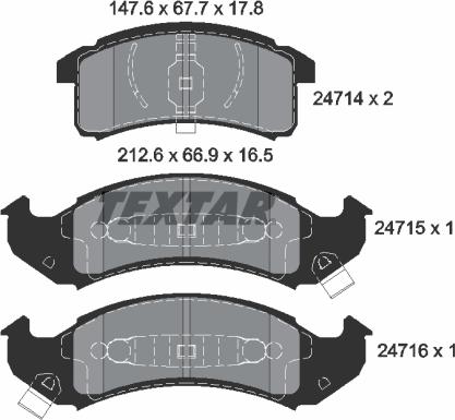 Textar 2471401 - Jarrupala, levyjarru inparts.fi