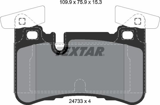 Textar 2473301 - Jarrupala, levyjarru inparts.fi