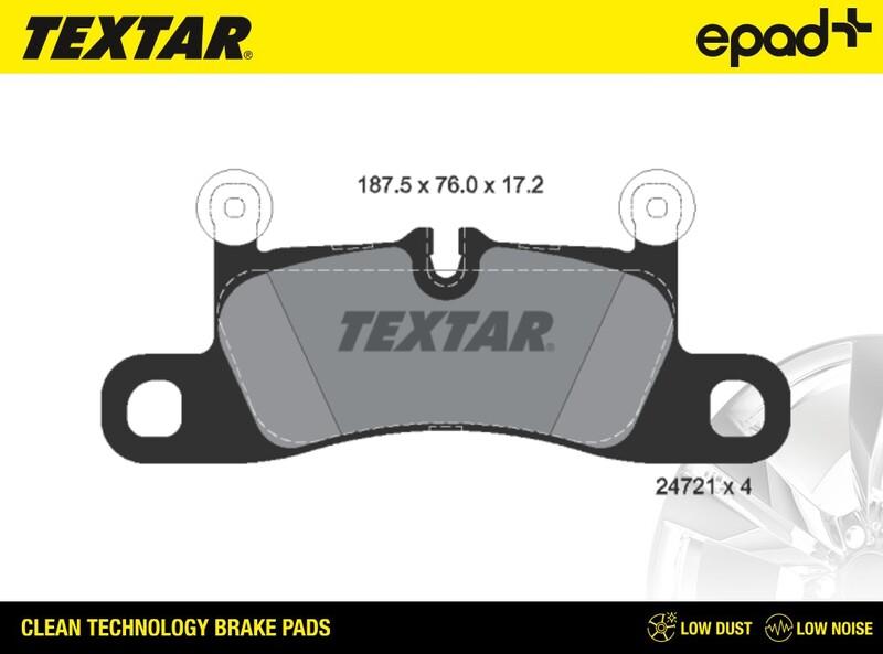 Textar 2472101CP - Jarrupala, levyjarru inparts.fi