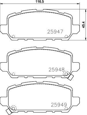 Textar 2594703 - Jarrupala, levyjarru inparts.fi