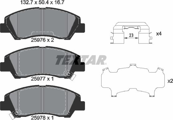 Textar 2597601 - Jarrupala, levyjarru inparts.fi