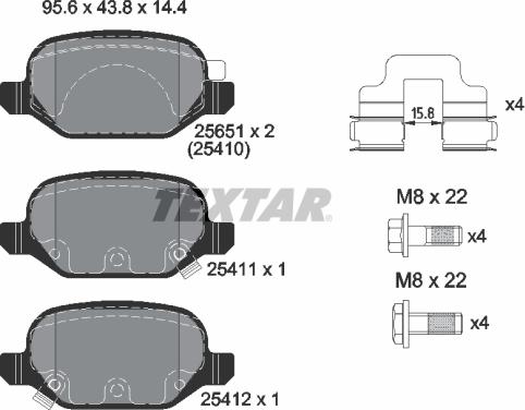 Textar 2541001 - Jarrupala, levyjarru inparts.fi