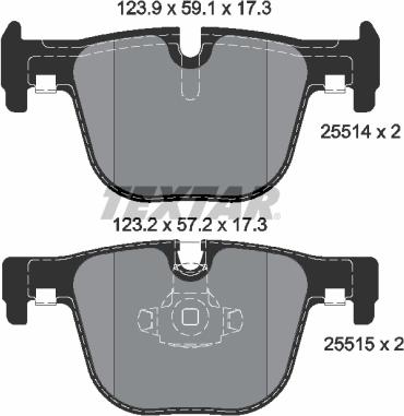 Textar 2551401 - Jarrupala, levyjarru inparts.fi