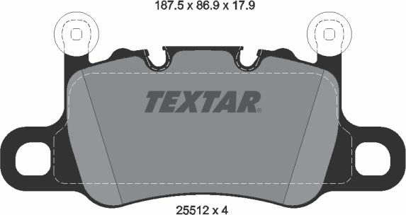 Textar 2551201 - Jarrupala, levyjarru inparts.fi