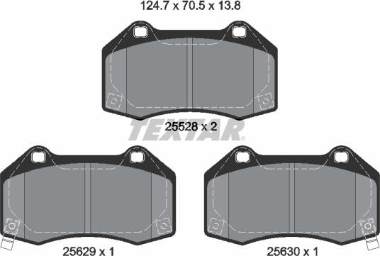 Textar 2552803 - Jarrupala, levyjarru inparts.fi