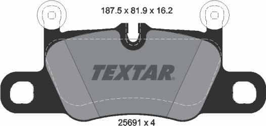 Textar 2569101 - Jarrupala, levyjarru inparts.fi