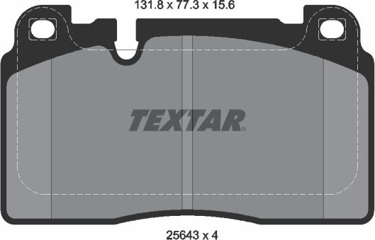 Textar 2564302 - Jarrupala, levyjarru inparts.fi