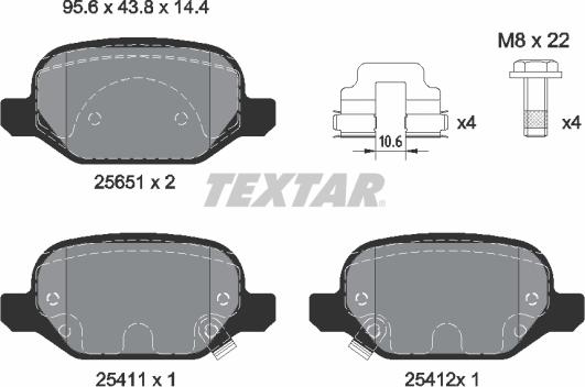 Textar 2565101 - Jarrupala, levyjarru inparts.fi