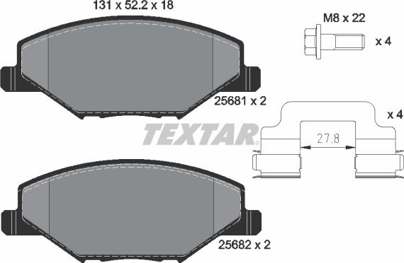 Textar 2568101 - Jarrupala, levyjarru inparts.fi