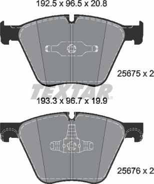 Textar 2567501 - Jarrupala, levyjarru inparts.fi