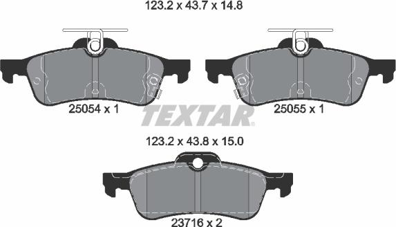 Textar 2505401 - Jarrupala, levyjarru inparts.fi