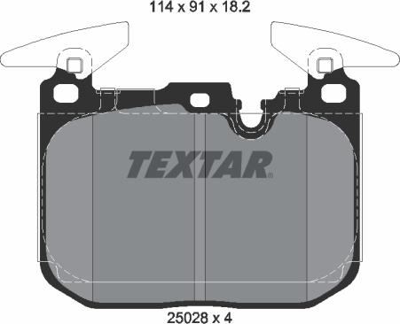 Textar 2502803 - Jarrupala, levyjarru inparts.fi