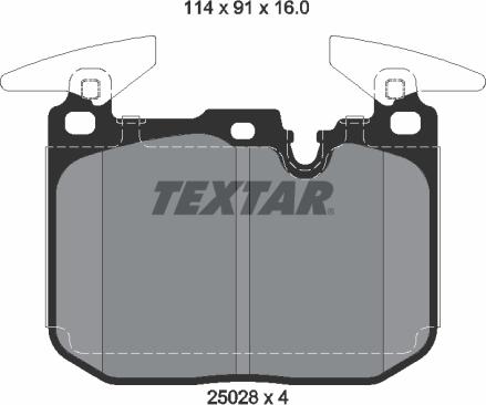 Textar 2502807 - Jarrupala, levyjarru inparts.fi