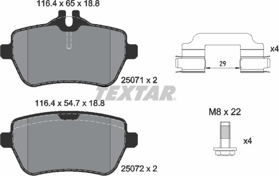 Textar 2507103 - Jarrupala, levyjarru inparts.fi