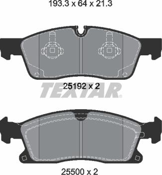 Textar 2519202 - Jarrupala, levyjarru inparts.fi