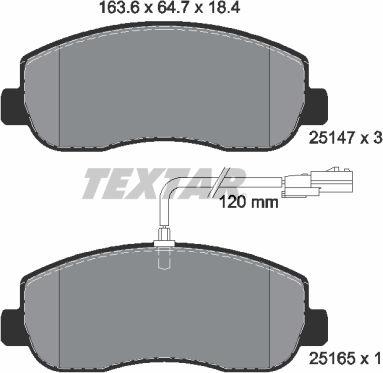 Textar 2514701 - Jarrupala, levyjarru inparts.fi