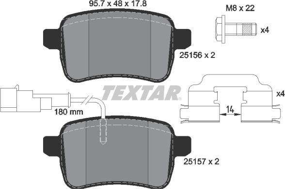 Textar 2515601 - Jarrupala, levyjarru inparts.fi