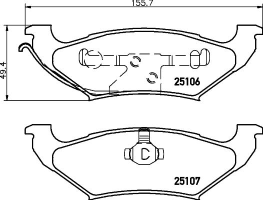 Textar 2510601 - Jarrupala, levyjarru inparts.fi